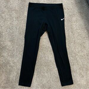 Nike Pro Combat Compression Dri-Fit Training Leggings Pants Womens Large Black